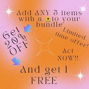 ▪️🩵Add ANY 5 items with a 🌻🩵▪️